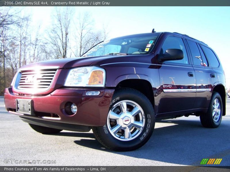 Cranberry Red Metallic / Light Gray 2006 GMC Envoy SLE 4x4