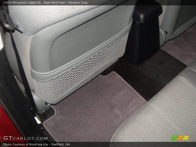 Rave Red Pearl / Medium Gray 2009 Mitsubishi Galant ES