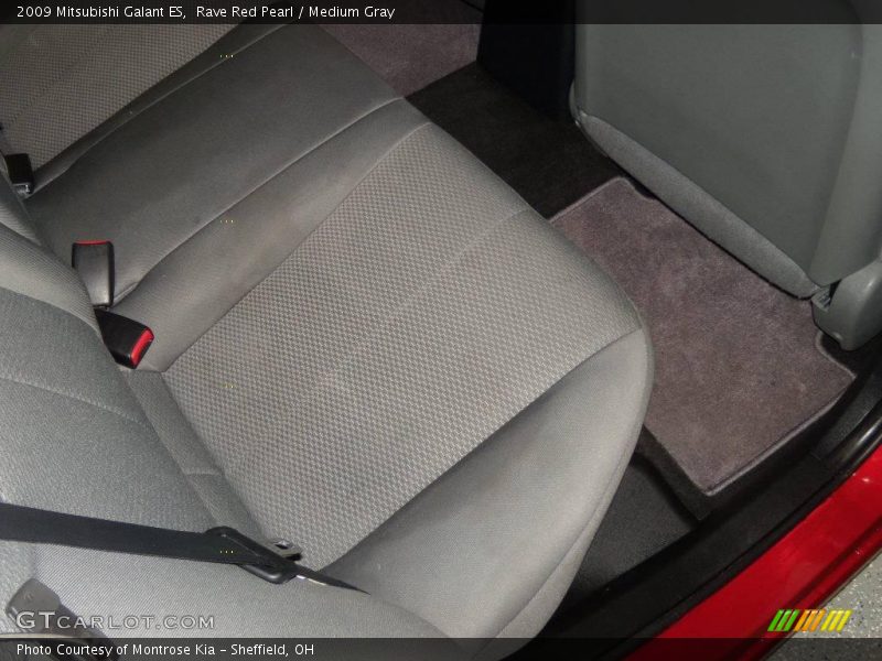 Rave Red Pearl / Medium Gray 2009 Mitsubishi Galant ES