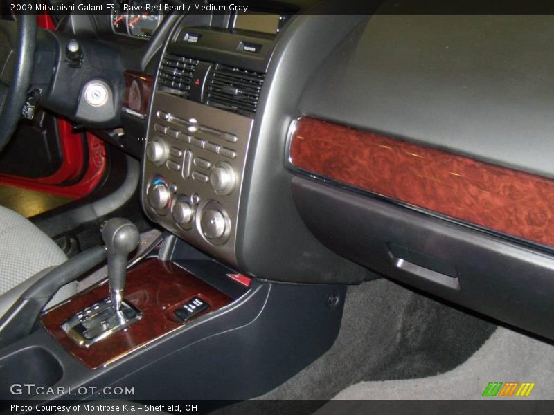 Rave Red Pearl / Medium Gray 2009 Mitsubishi Galant ES