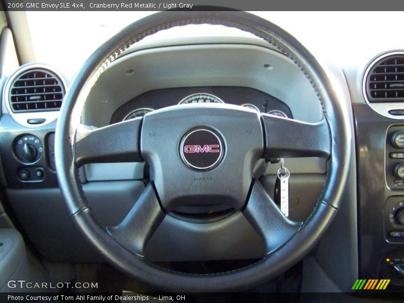 Cranberry Red Metallic / Light Gray 2006 GMC Envoy SLE 4x4