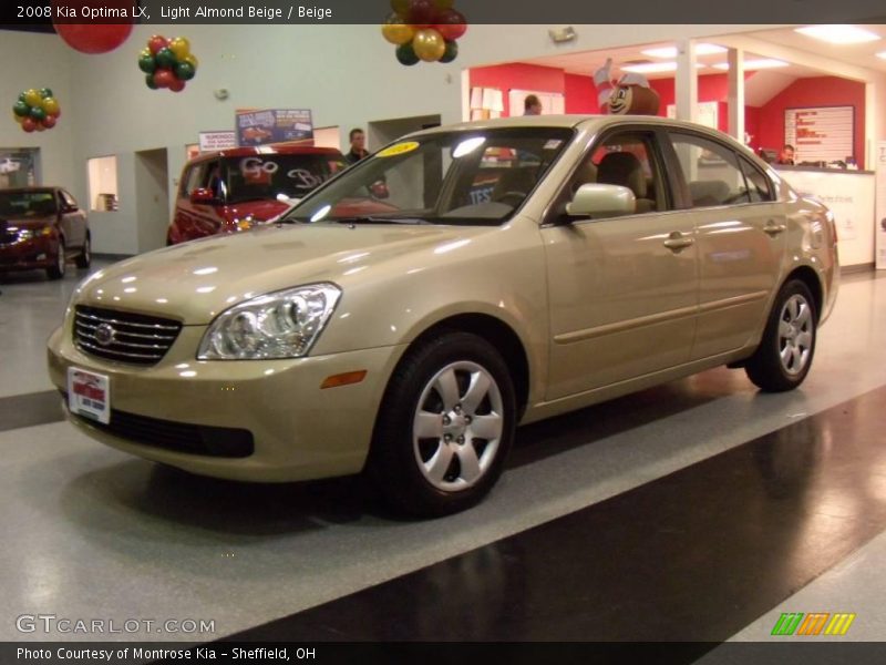 Light Almond Beige / Beige 2008 Kia Optima LX