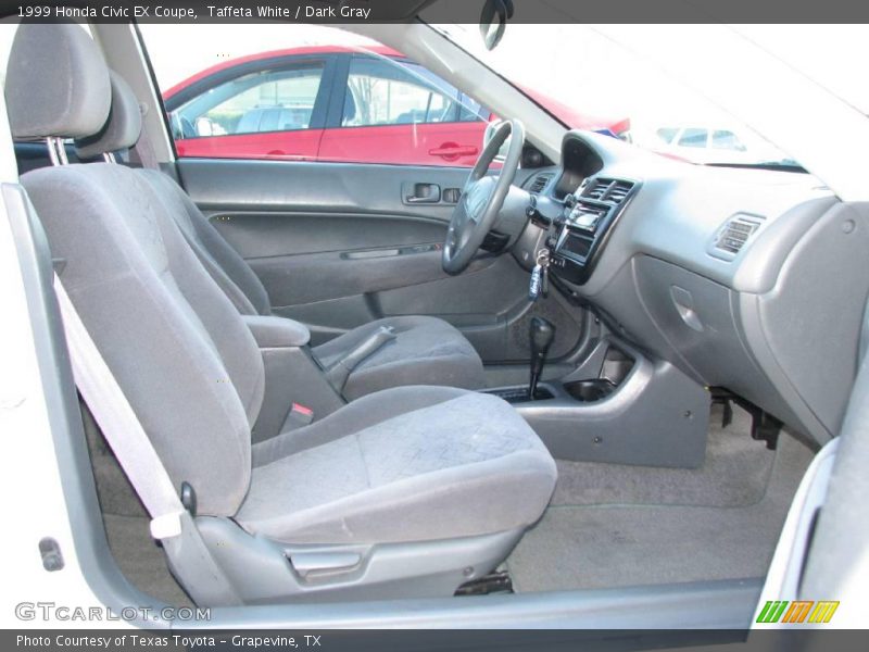 Taffeta White / Dark Gray 1999 Honda Civic EX Coupe