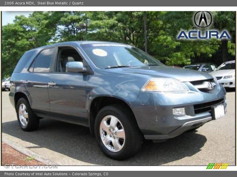 Steel Blue Metallic / Quartz 2006 Acura MDX