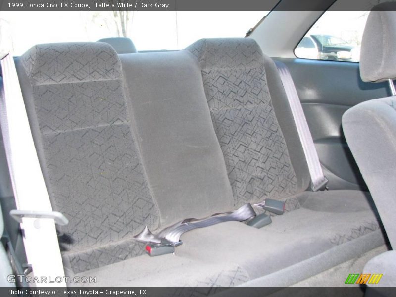 Taffeta White / Dark Gray 1999 Honda Civic EX Coupe