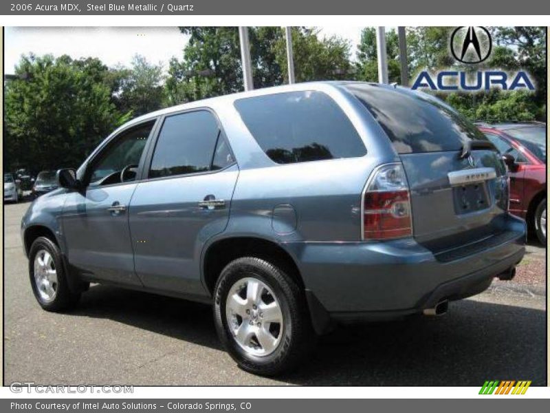 Steel Blue Metallic / Quartz 2006 Acura MDX