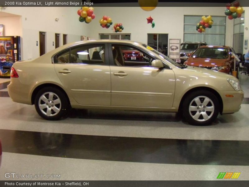 Light Almond Beige / Beige 2008 Kia Optima LX