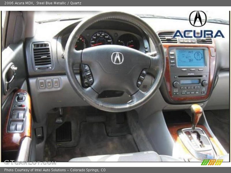 Steel Blue Metallic / Quartz 2006 Acura MDX