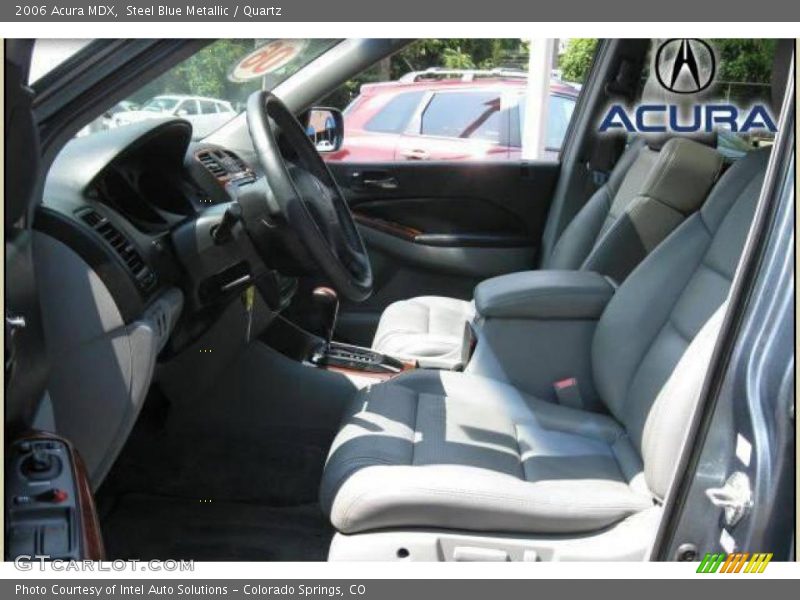Steel Blue Metallic / Quartz 2006 Acura MDX