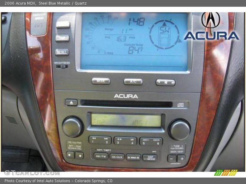 Steel Blue Metallic / Quartz 2006 Acura MDX