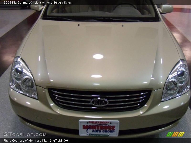 Light Almond Beige / Beige 2008 Kia Optima LX