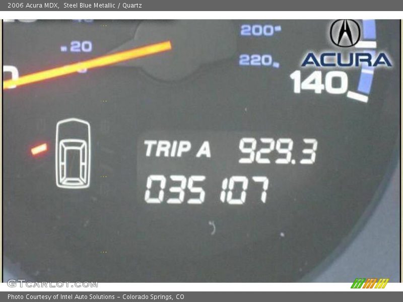 Steel Blue Metallic / Quartz 2006 Acura MDX
