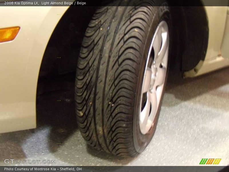 Light Almond Beige / Beige 2008 Kia Optima LX