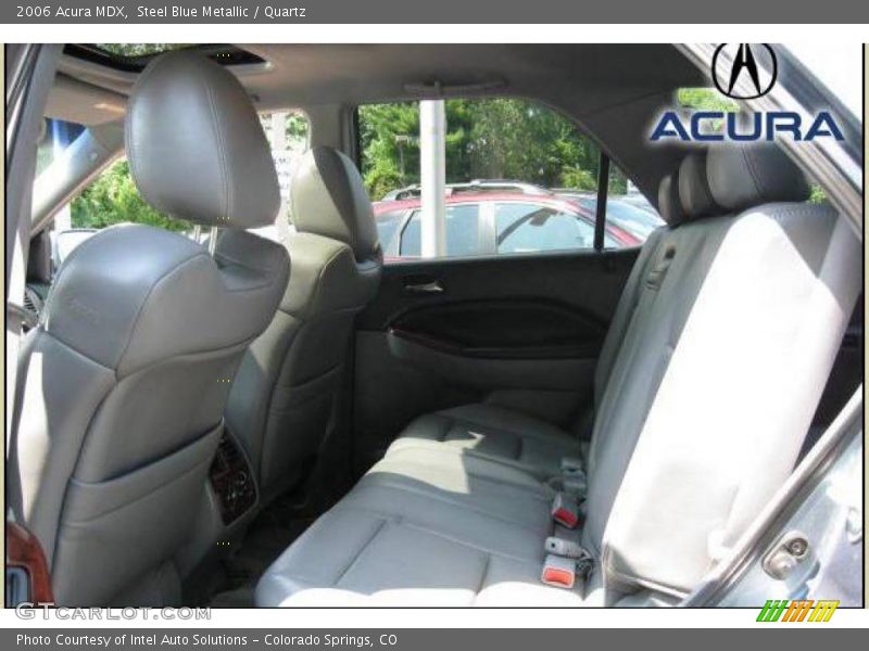 Steel Blue Metallic / Quartz 2006 Acura MDX