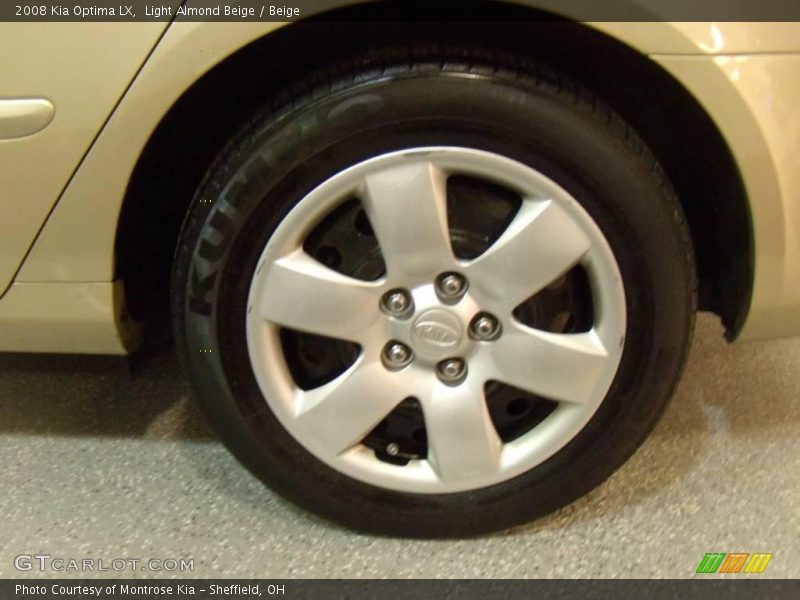 Light Almond Beige / Beige 2008 Kia Optima LX