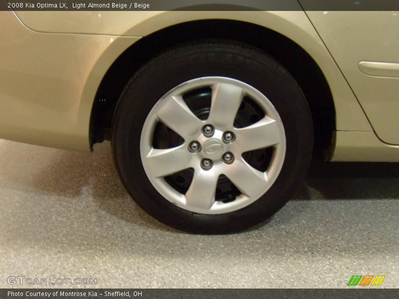 Light Almond Beige / Beige 2008 Kia Optima LX
