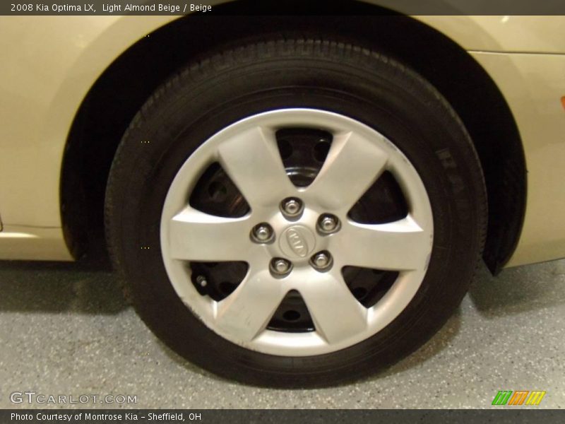 Light Almond Beige / Beige 2008 Kia Optima LX