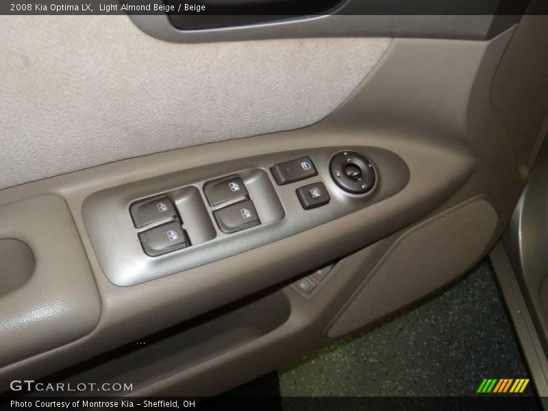 Light Almond Beige / Beige 2008 Kia Optima LX