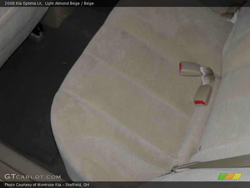 Light Almond Beige / Beige 2008 Kia Optima LX