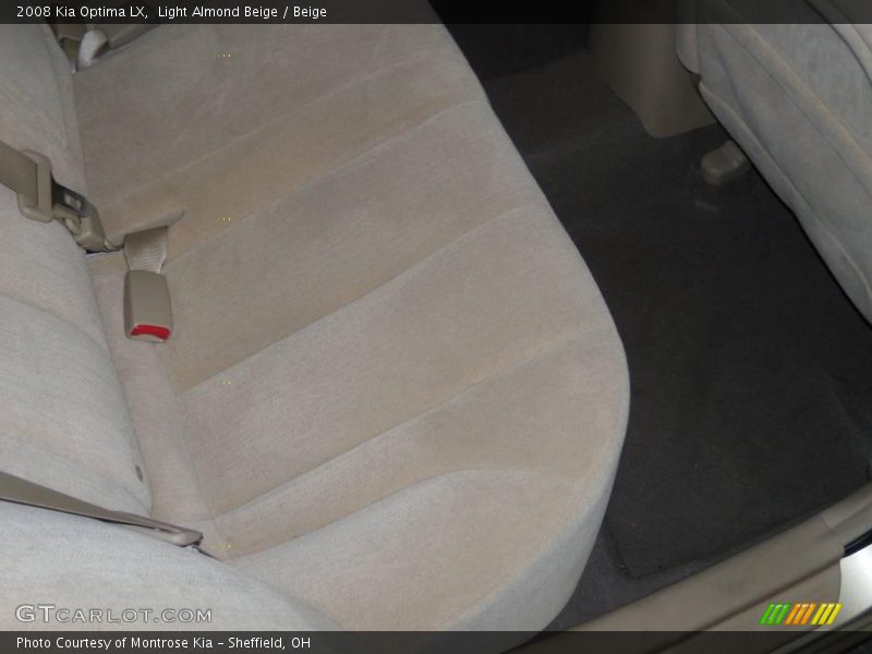 Light Almond Beige / Beige 2008 Kia Optima LX