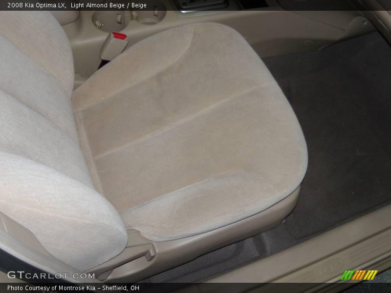 Light Almond Beige / Beige 2008 Kia Optima LX