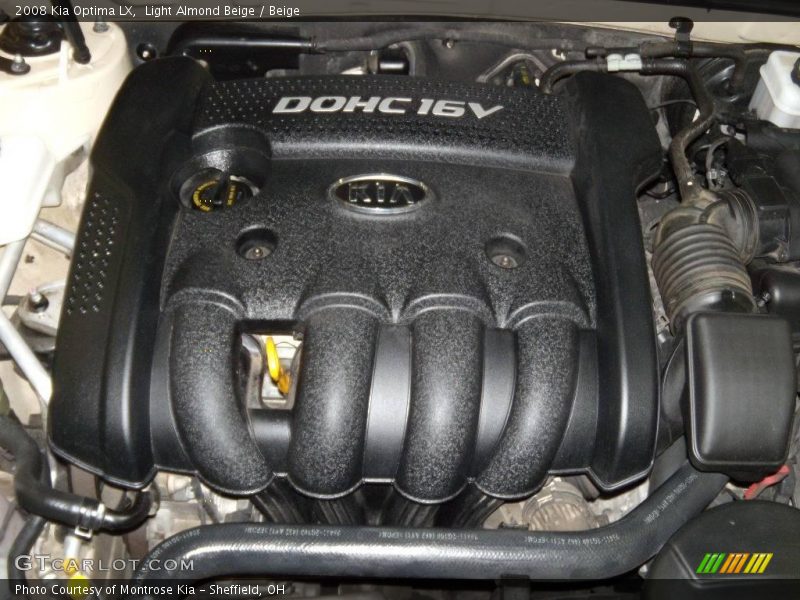 Light Almond Beige / Beige 2008 Kia Optima LX