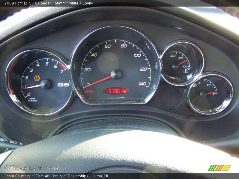 Summit White / Ebony 2009 Pontiac G6 GT Sedan