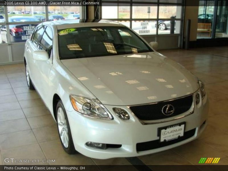 Glacier Frost Mica / Cashmere 2006 Lexus GS 300 AWD