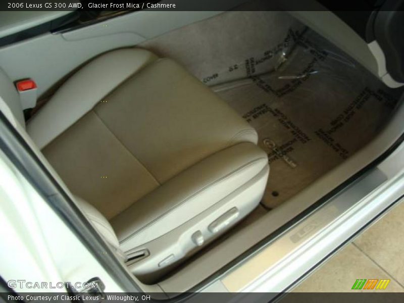 Glacier Frost Mica / Cashmere 2006 Lexus GS 300 AWD