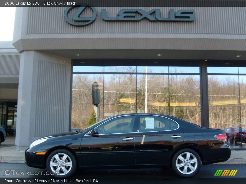 Black Onyx / Black 2006 Lexus ES 330