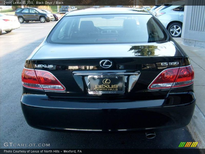 Black Onyx / Black 2006 Lexus ES 330