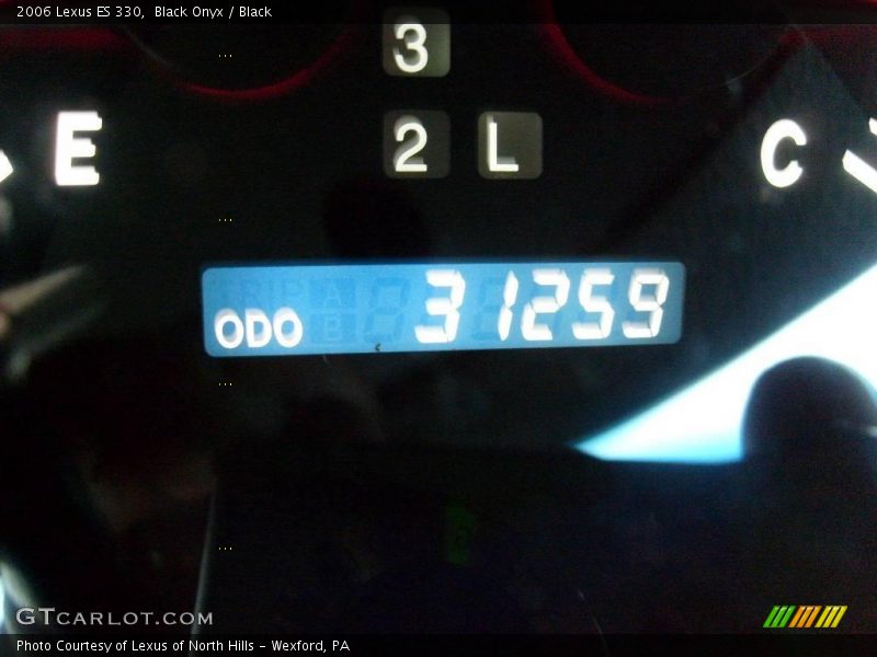 Black Onyx / Black 2006 Lexus ES 330