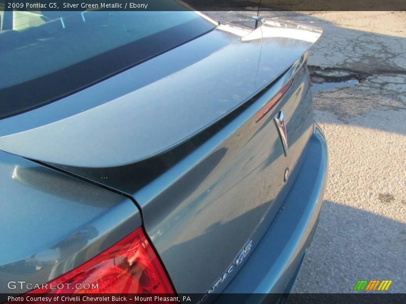 Silver Green Metallic / Ebony 2009 Pontiac G5