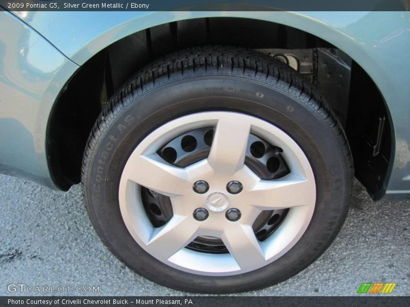 Silver Green Metallic / Ebony 2009 Pontiac G5
