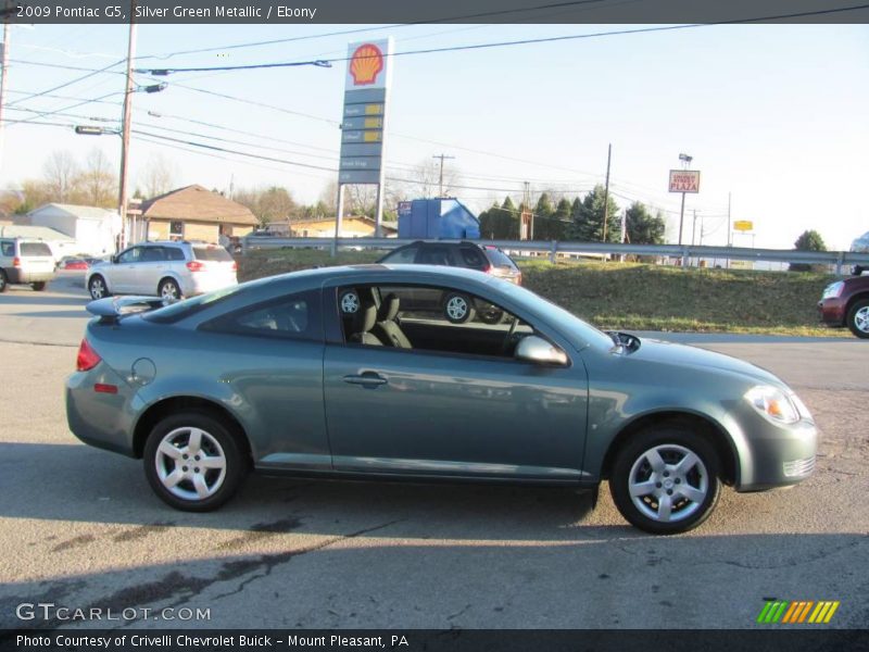 Silver Green Metallic / Ebony 2009 Pontiac G5