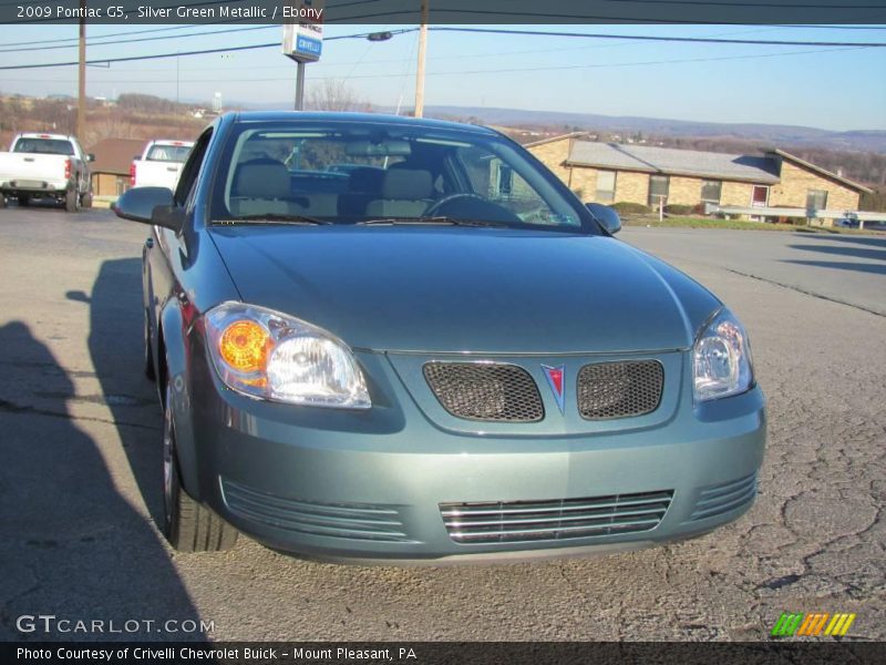 Silver Green Metallic / Ebony 2009 Pontiac G5