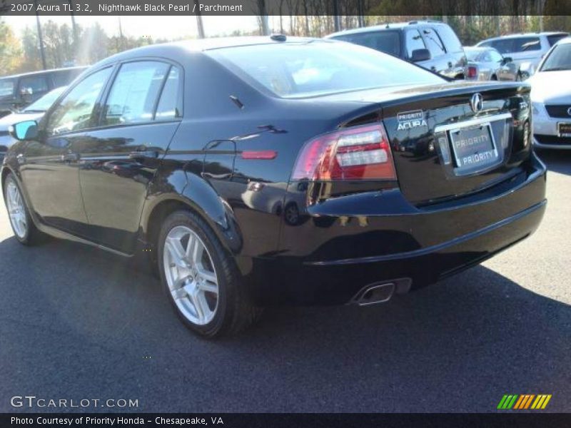 Nighthawk Black Pearl / Parchment 2007 Acura TL 3.2