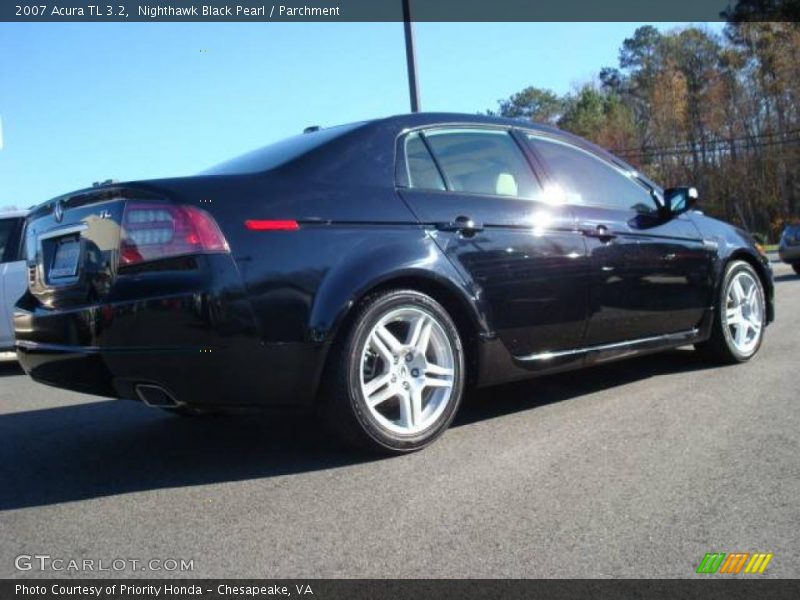 Nighthawk Black Pearl / Parchment 2007 Acura TL 3.2