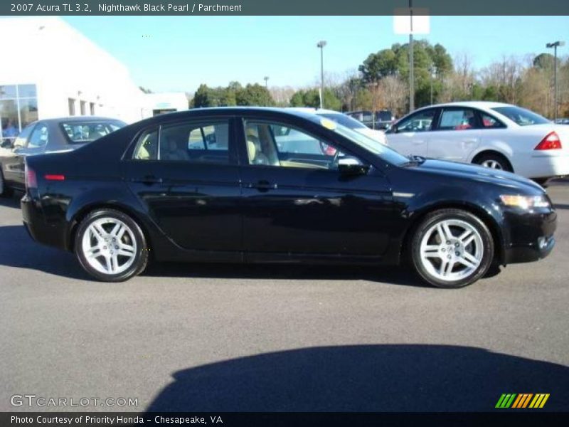 Nighthawk Black Pearl / Parchment 2007 Acura TL 3.2