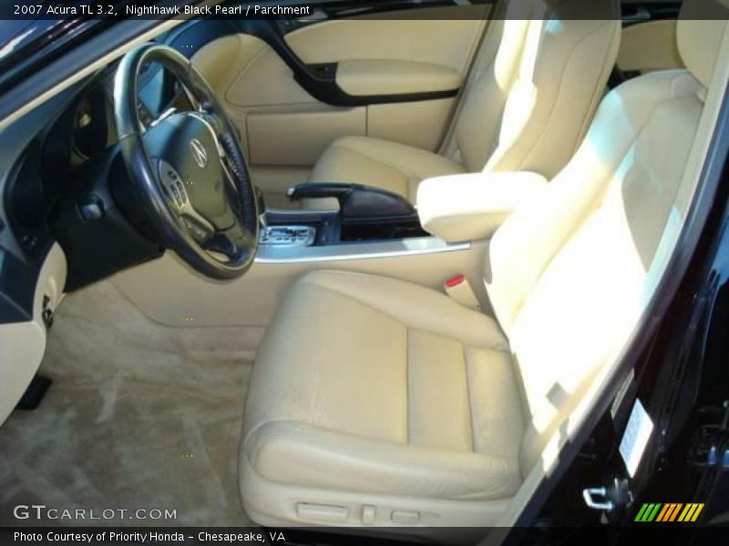 Nighthawk Black Pearl / Parchment 2007 Acura TL 3.2