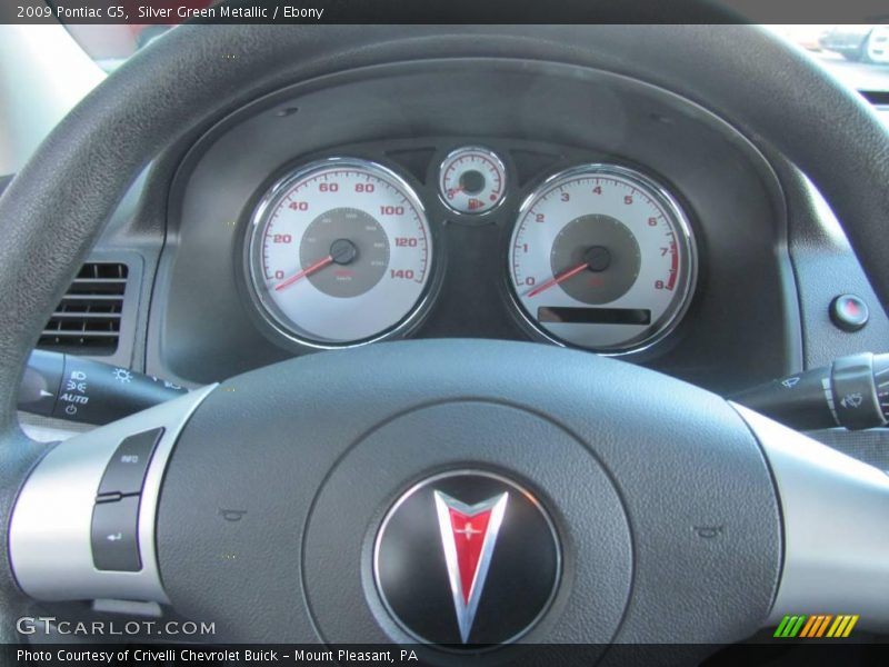 Silver Green Metallic / Ebony 2009 Pontiac G5