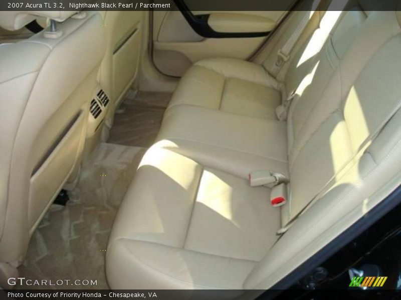 Nighthawk Black Pearl / Parchment 2007 Acura TL 3.2