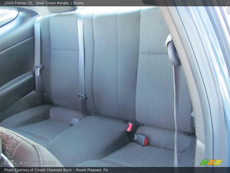 Silver Green Metallic / Ebony 2009 Pontiac G5