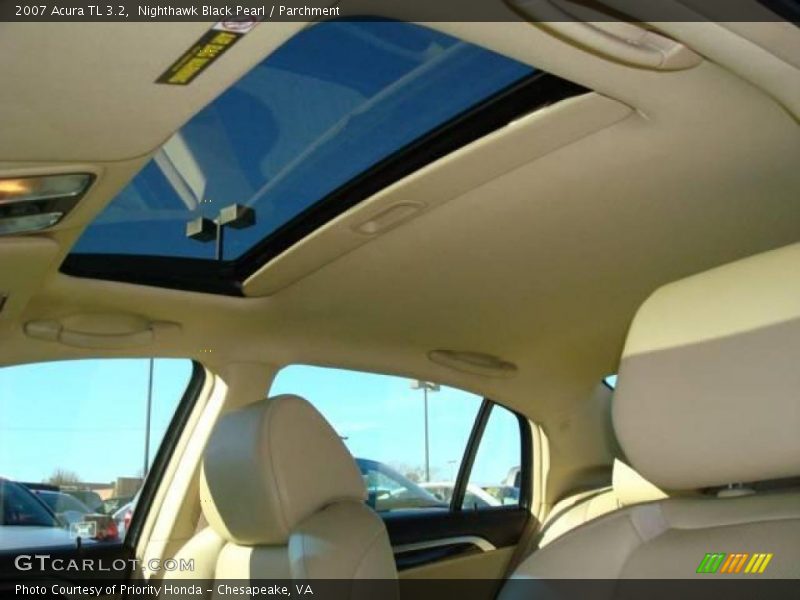 Nighthawk Black Pearl / Parchment 2007 Acura TL 3.2