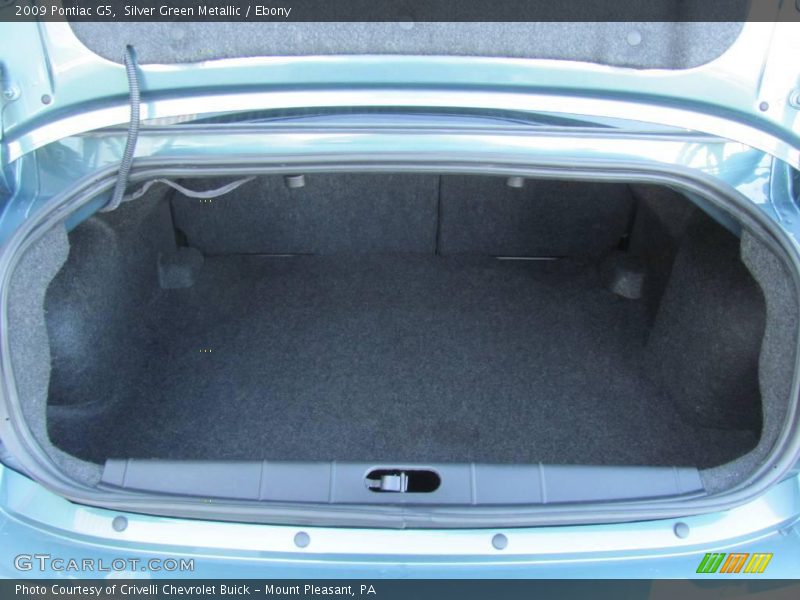 Silver Green Metallic / Ebony 2009 Pontiac G5