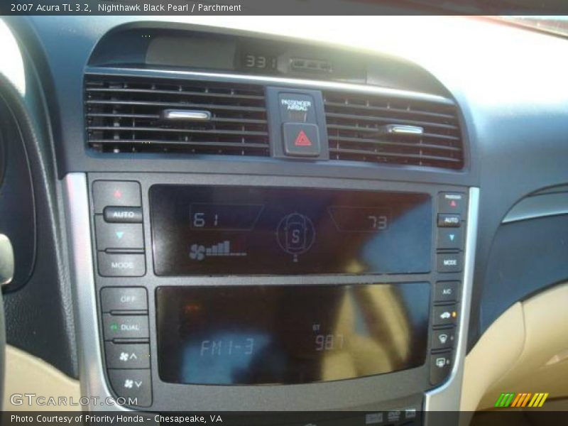 Nighthawk Black Pearl / Parchment 2007 Acura TL 3.2