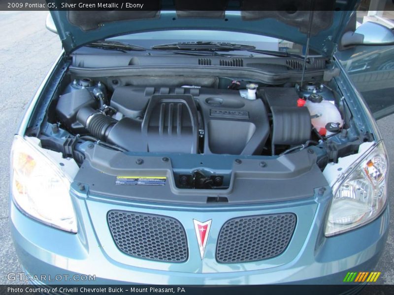 Silver Green Metallic / Ebony 2009 Pontiac G5