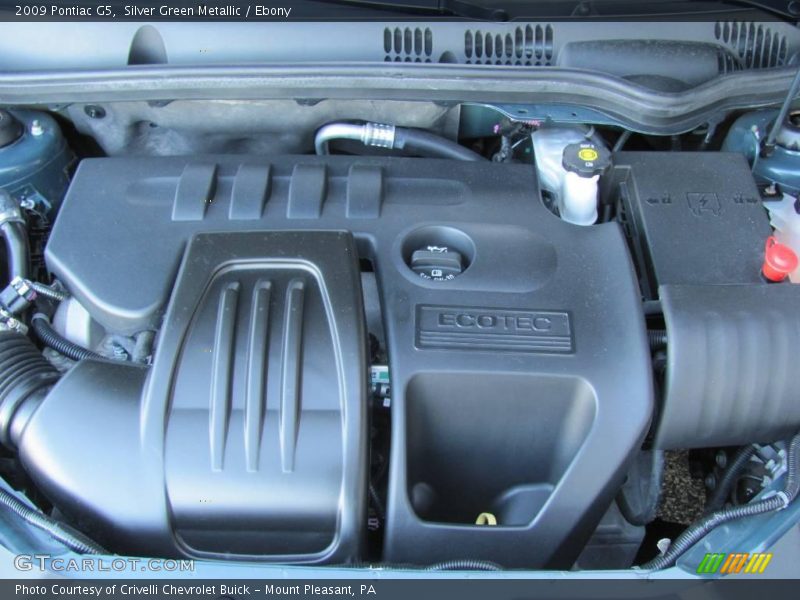 Silver Green Metallic / Ebony 2009 Pontiac G5