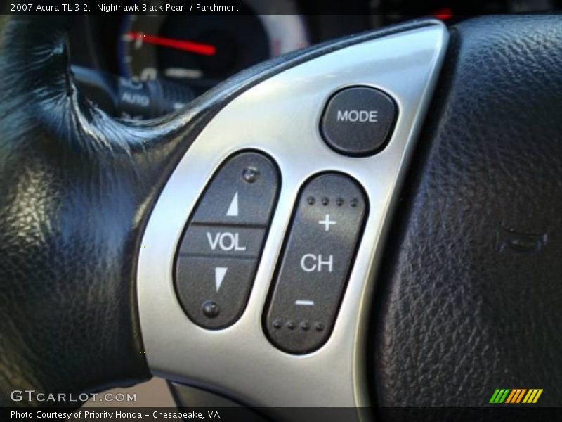 Nighthawk Black Pearl / Parchment 2007 Acura TL 3.2