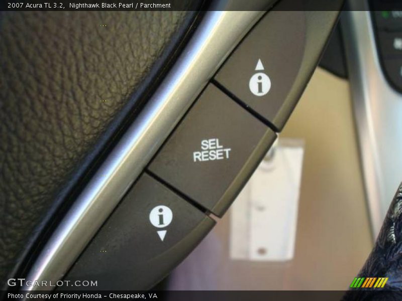 Nighthawk Black Pearl / Parchment 2007 Acura TL 3.2